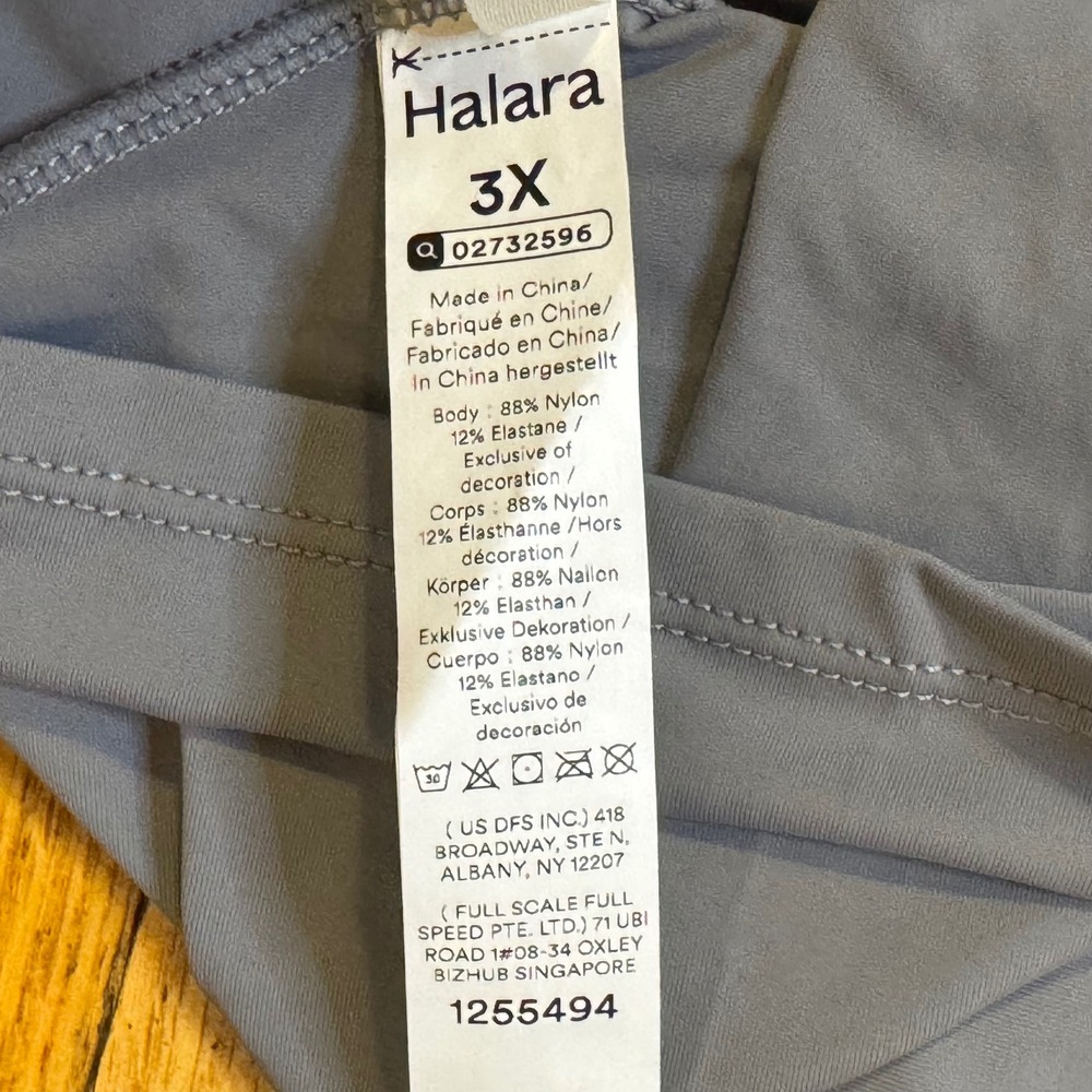Halara Plus Size Round Neck Cool Touch Yoga Tank Top-UPF50+ Sz 3X NWT Night Owl - Picture 9 of 13